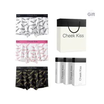 Cheekkiss Underwear Gift Box Men's Comfortable And Breathable Boxer Shorts Gift Box 3 Pack