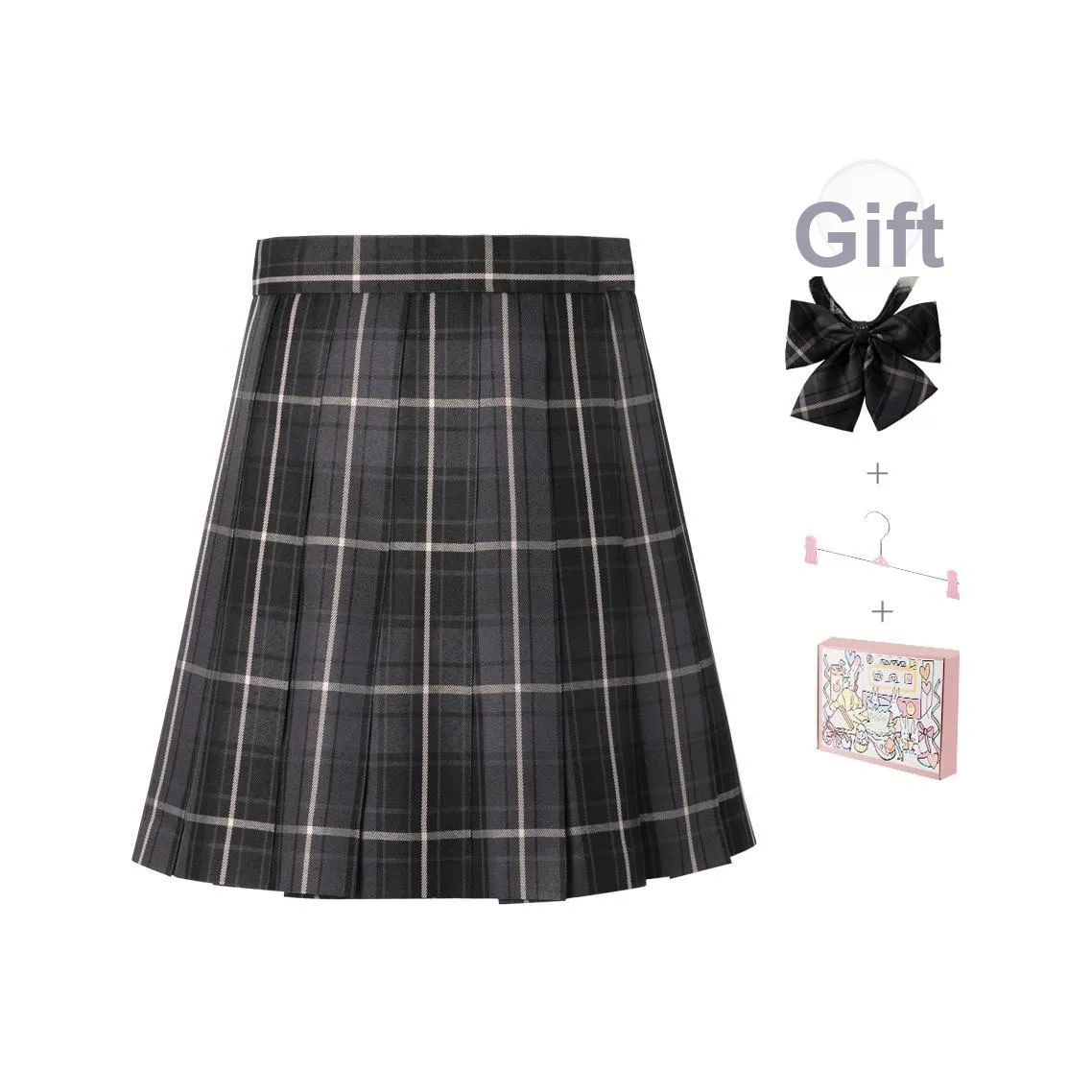 RIMUXINGHE Повседневные короткие юбки женские дымчато-серый