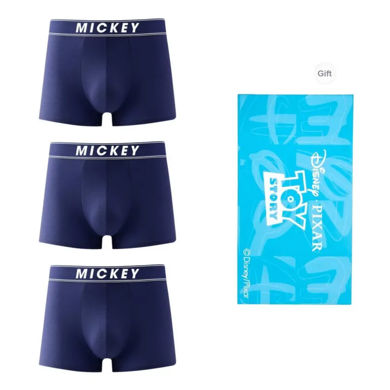 Disney Mickey Series Underpants Men's Shopping Bag Combo Set-12