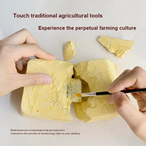 PINUOKAOGU! Китай Традиционные сельскохозяйственные инструменты Культурное творчество Игрушка Слепые коробки Один Мистика Коробка Целая коробка 8 шт