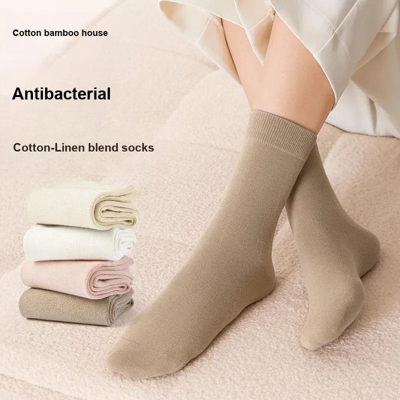 B&C.Room Mid Calf Socks Women's 5 Pack-8