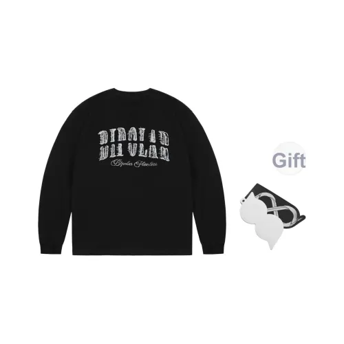 BIPOLAR Длинный рукав Т-рубашка Унисекс