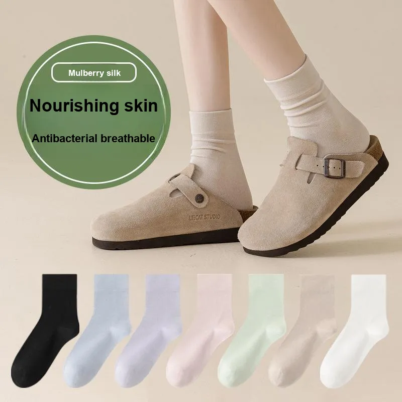 ROBINHOOD Mid Calf Socks Women's Box 4 Pack-1