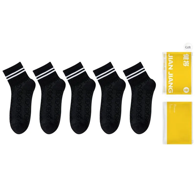 Master Mid Calf Socks Women's Shopping Bag Combo Set-19