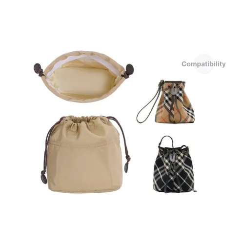 Jingzhuo Geng Нейлоновая сумка с вкладышем женская коричневая