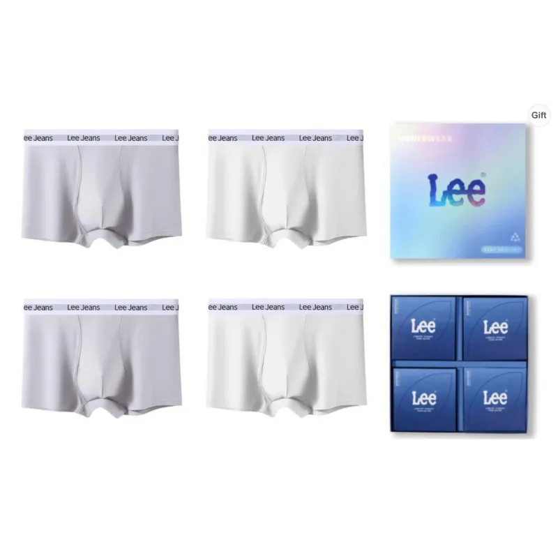 Lee Underpants Men's 4 Pack Gift Box Set-15