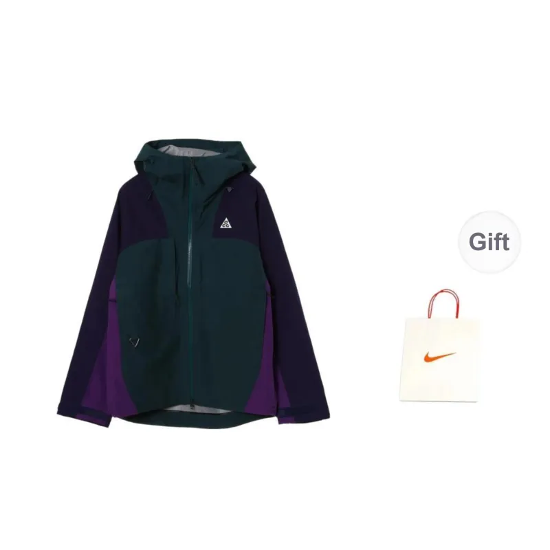 Nike Jackets Men Purple+Shopping Bag-1