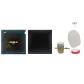 Focus 3 Black 2.1mm 44 Degrees+Glue+Protective Film+Edge Protection