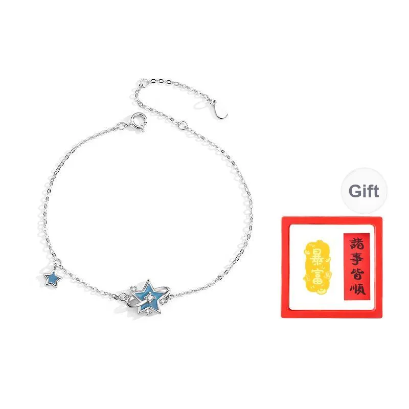 Chongqing Gold Store S 999 Fine Silver Bracelets Women's-0