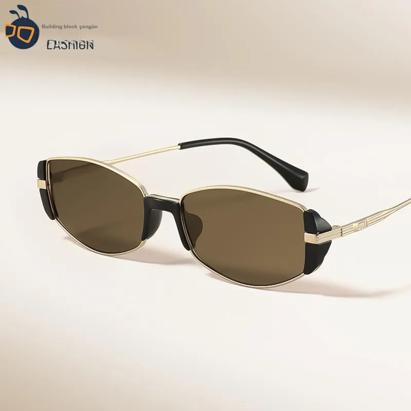 LASHION Alloy Round Sunglasses Women's-3