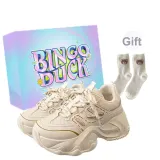 Beige+Exclusive Shoe Box+Gift Socks