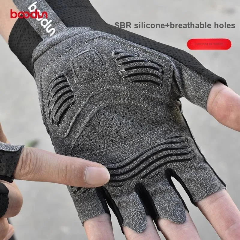 BOODUN Riding Equipment Cycling Glove Sports Unisex Mesh Lycra S/M/L Multicolor-3