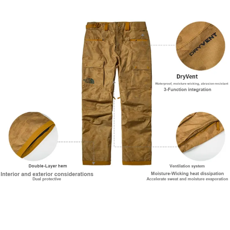 THE NORTH FACE Windbreaker Pants Men Brown-5