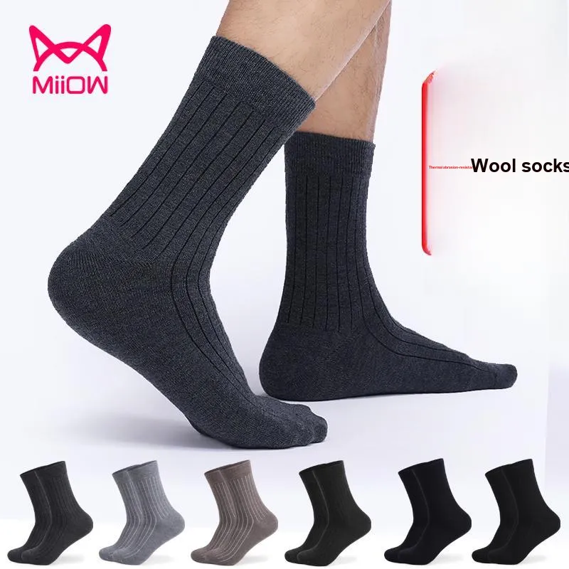 MIIOW Knee High Socks Men's Box 5 Pack-6
