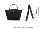 [Black with Silver Buckle]45.5-65cm Adjustable Strap (Perforated Set)