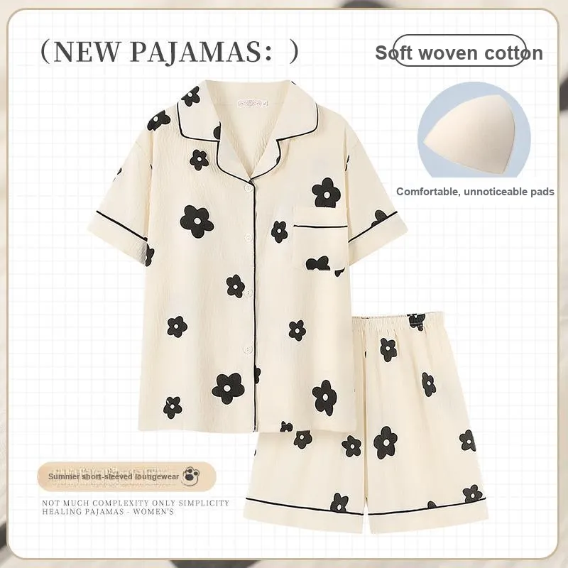 YUZHAOLIN Pajama Set Women's Apricot-1