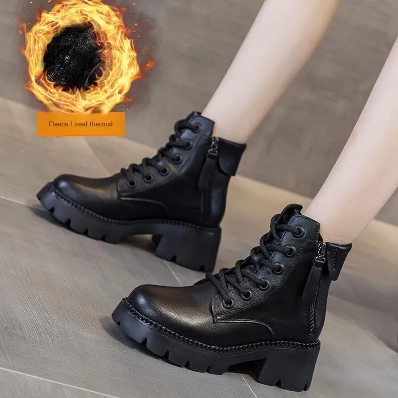 The Mystery Of Glamour Short Martin Boot 6CM Women's-9