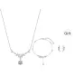 S999 Fine Silver-Golden Wheat Field Collection (Necklace+Bracelet)
