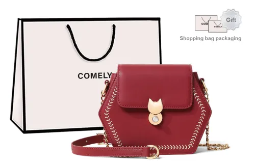 COMELY Crossbody Bags Agate Red