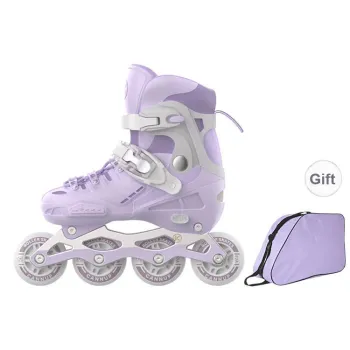 Sway Inline Skates Unisex White Pink Purple Macaron