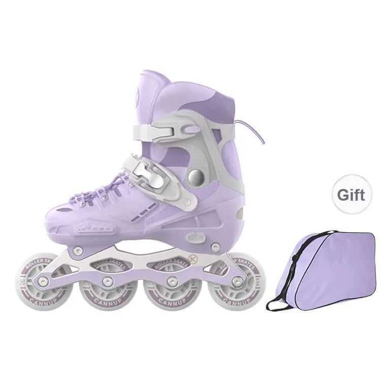 Sway Inline Skates Unisex White Pink Purple Macaron-0