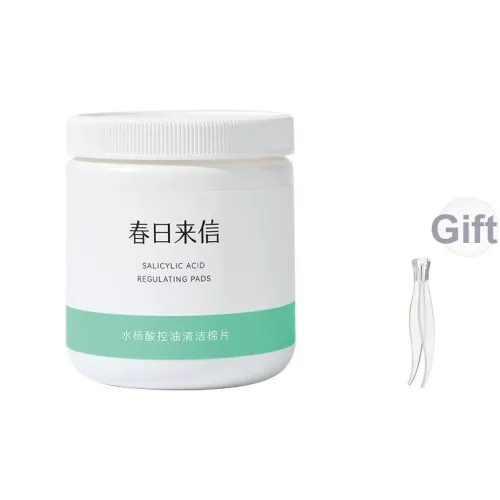Весеннее письмо Salicylic Acid Oil Control Чистка Хлопок Пад Мокрый Влажные салфетки Отшелушивающие Контроль жирности И Чистка 60 шт
