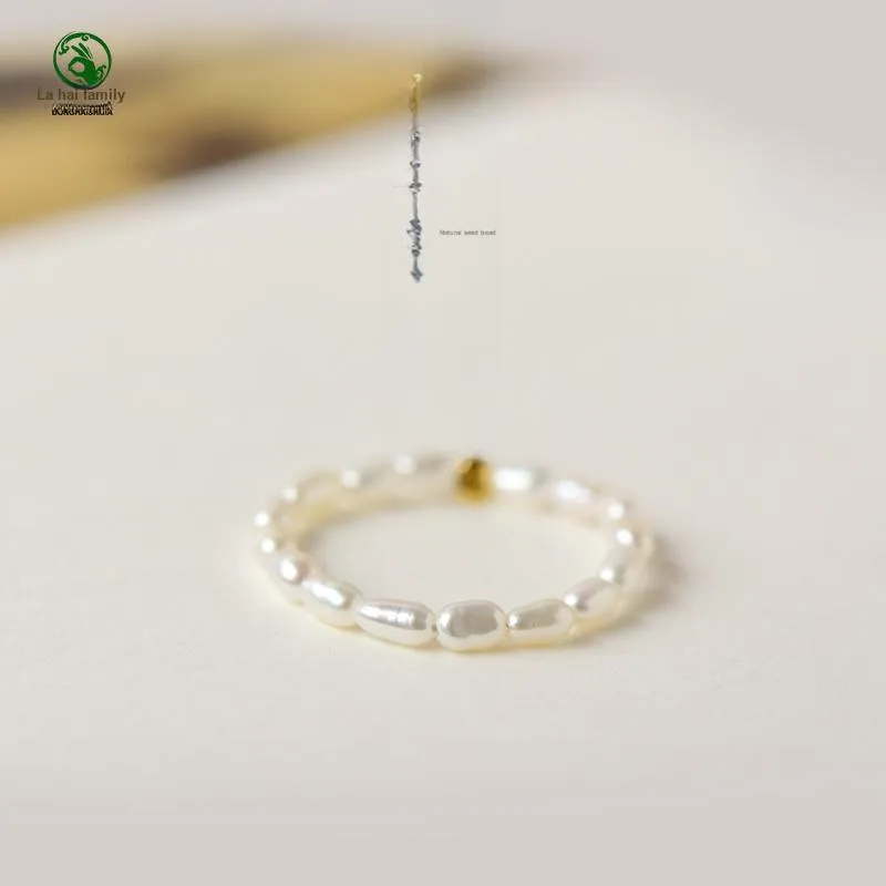 Tokai Family Freshwater Pearl Rings Unisex-1