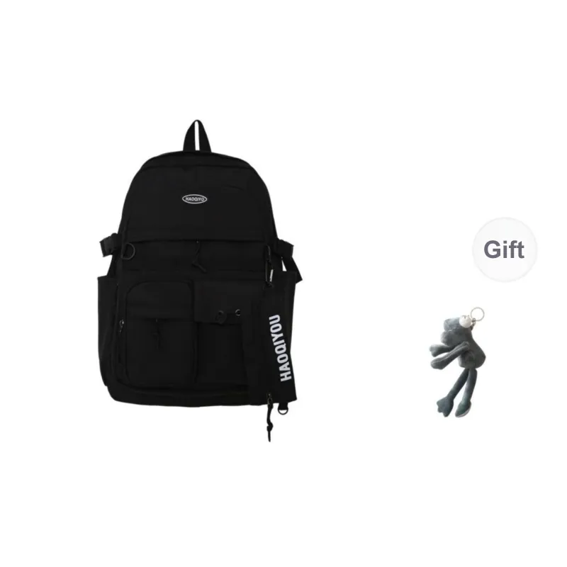 KAMLUI Nylon Backpack Regular Unisex White/Gray/Black/Blue-9