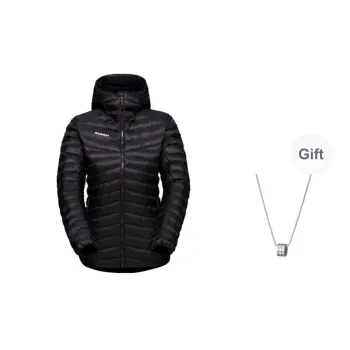 MAMMUT Albula Jackets Coats Unisex Black Comes With Necklace