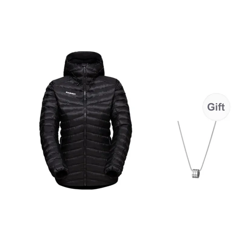 MAMMUT Albula Jackets Coats Unisex Black Comes With Necklace-0
