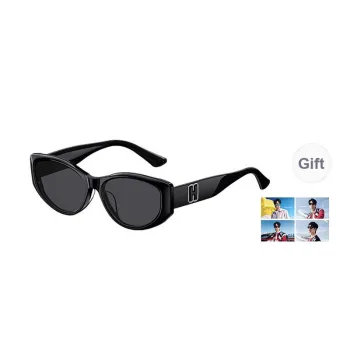 HELEN KELLER Plate Frame Cat Eye Sunglasses Unisex