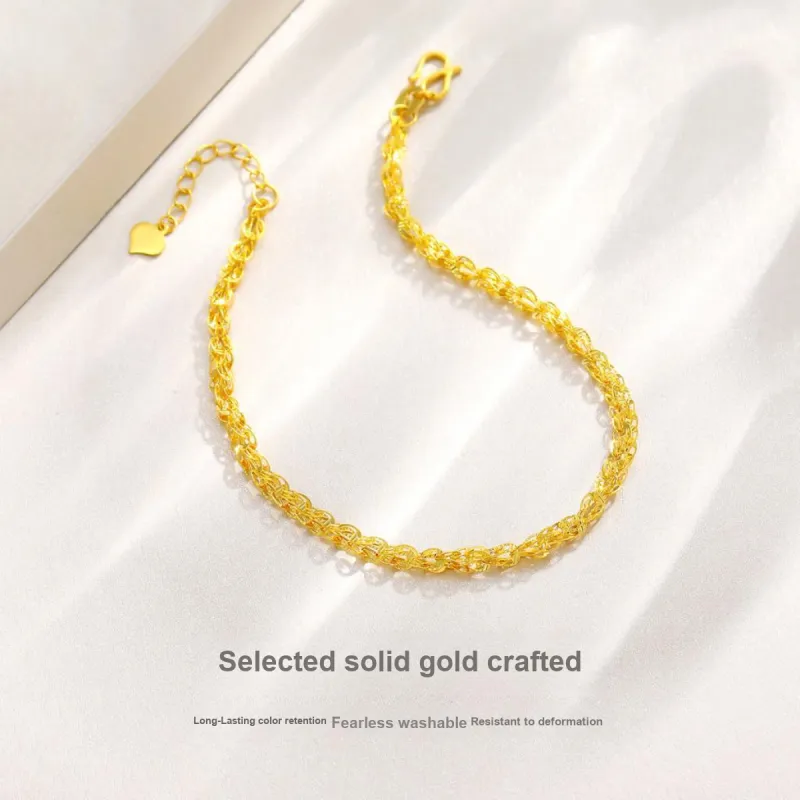 YINGNIXINDONG Gold Bracelet Women's-2