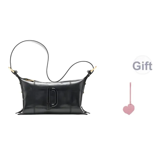 PECO Корова Кожа Нишевая Универсальная Сумка через плечо Маленькая Унисекс Черная Розовая Серебряная Желтая