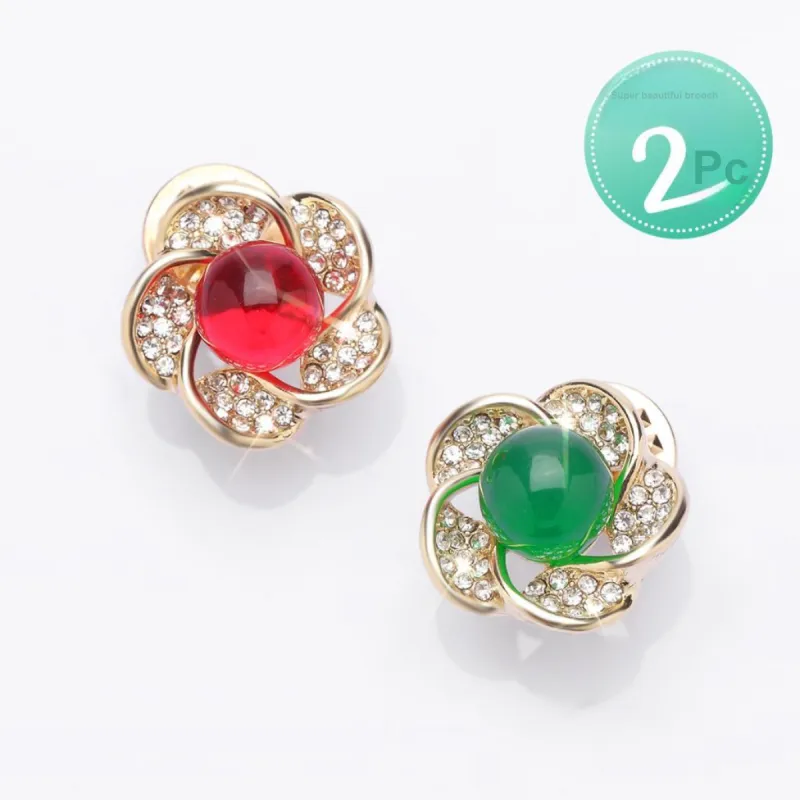 CHIMERA Alloy Electroplated Brooches Women's-1
