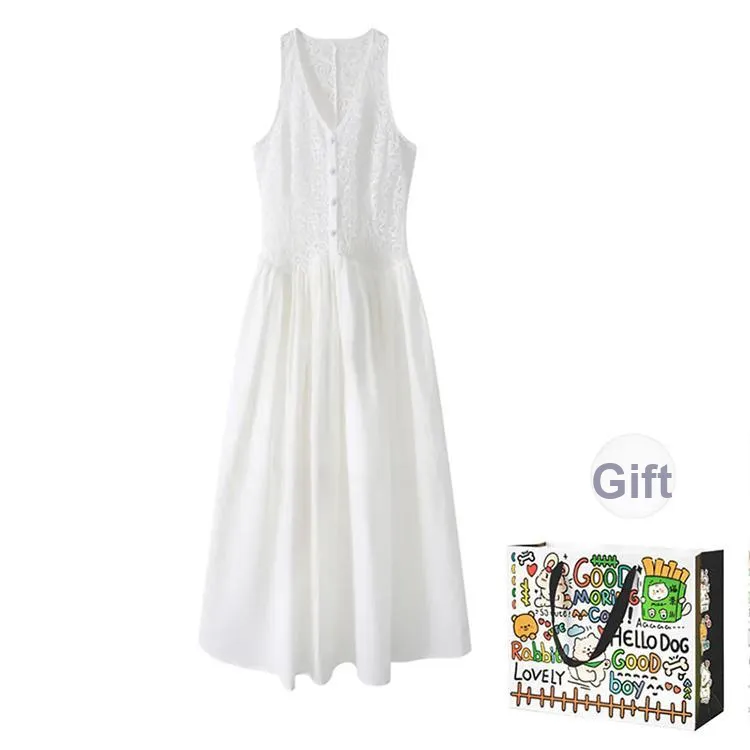 Dippanis Sleeveless Dress Women's-0