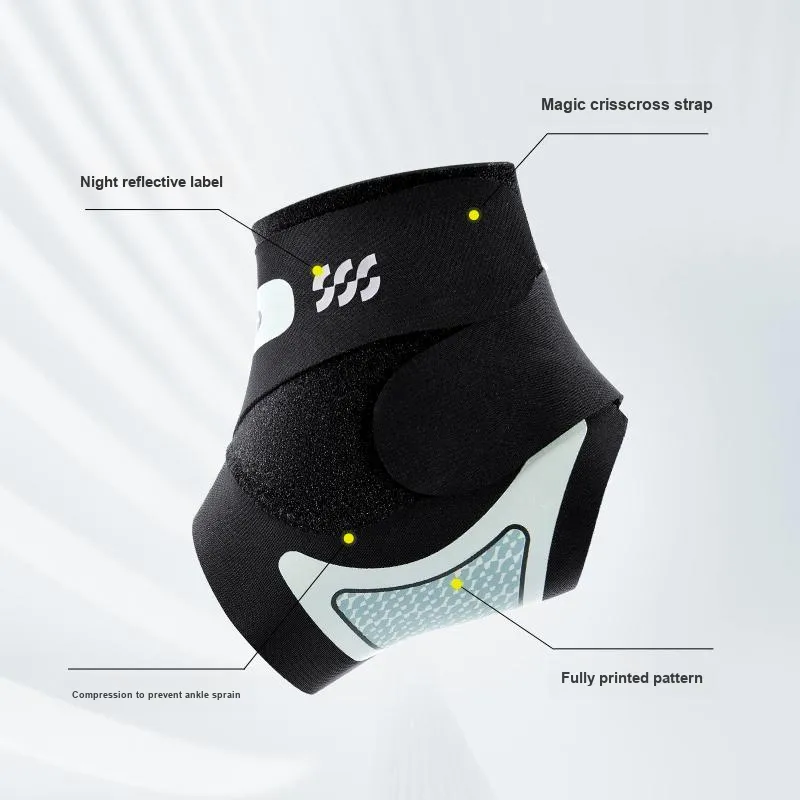 HLA Ankle Braces Running, Cycling, Badminton Unisex Polyester, Polyamide, Elastane-5