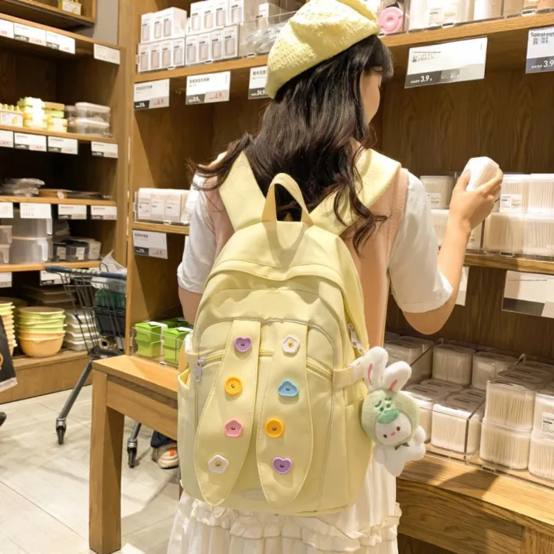 BAODIDAISHU Nylon Backpack Women's Multicolor-8