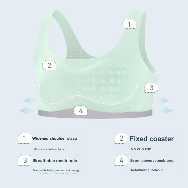 Huabanduo Cute Style Bra Women's Combo Set-3
