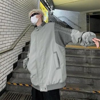 COMXZ Jackets Coats Unisex Gray