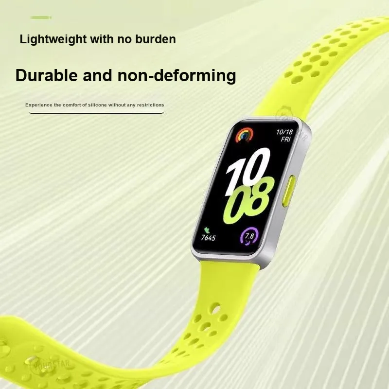 APEPALOG Watch Band Huawei Compatibility Silicone Material-1