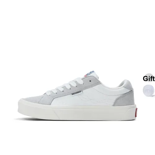 Burgerhouse Low Топ Скейтборд Кроссовки Унисекс Серый Белый