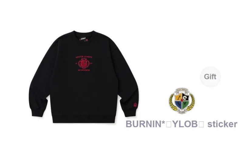 BURNIN Sweatshirts Unisex-0