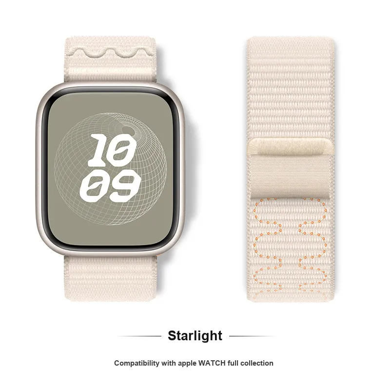 LOVINGCOOL Apple Compatibility Watch Band Nylon Material-27