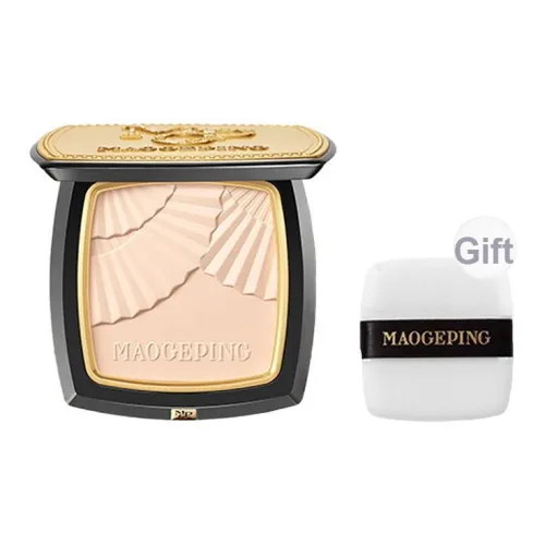 MAOGEPING Little Золотой Веер Свет Отражающий Мягкий Прозрачный Для Радужной Кожи Пудра Скрытая Фиксация 7г 11,5г