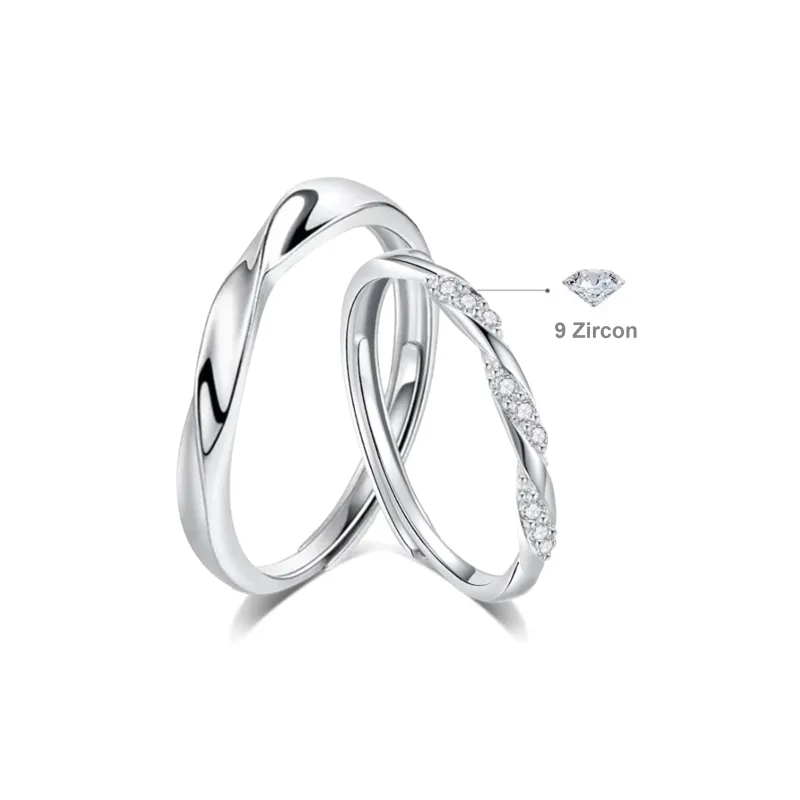 Jodie&Kevin S925/S999 Rings Unisex-7