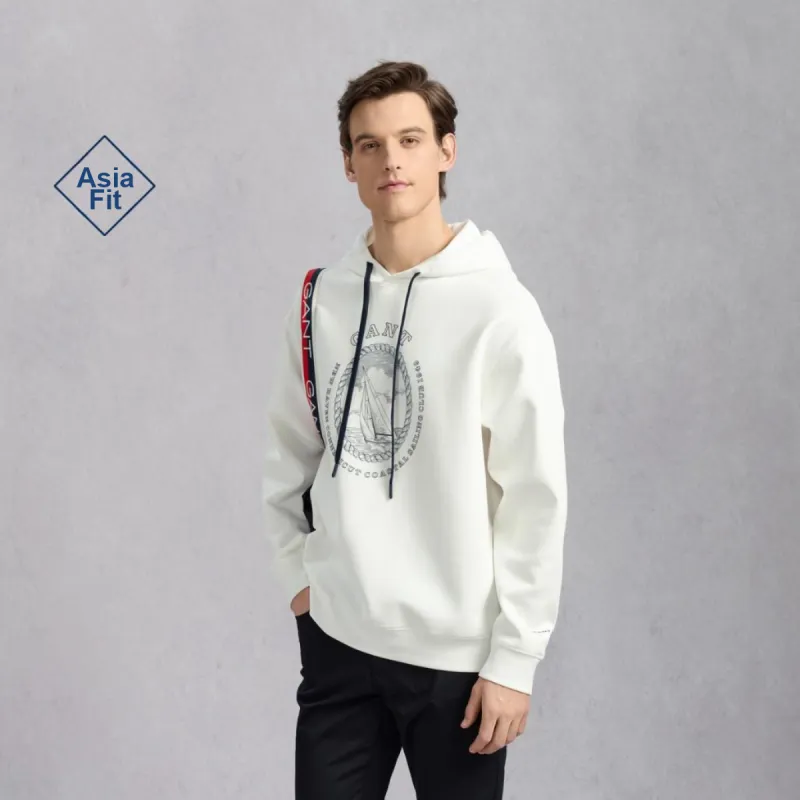 GANT Sweatshirts Unisex 105 White-2