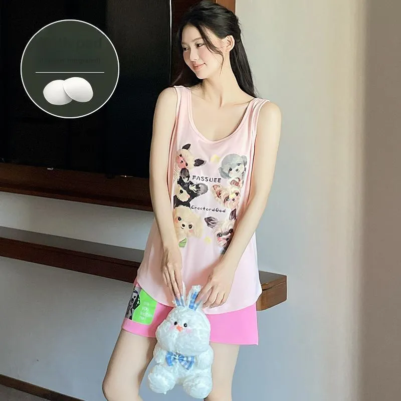 MADALLO Pajama Set Women's Pink-5