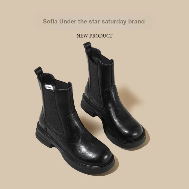 Safiya Short Chelsea Boots Women's-2