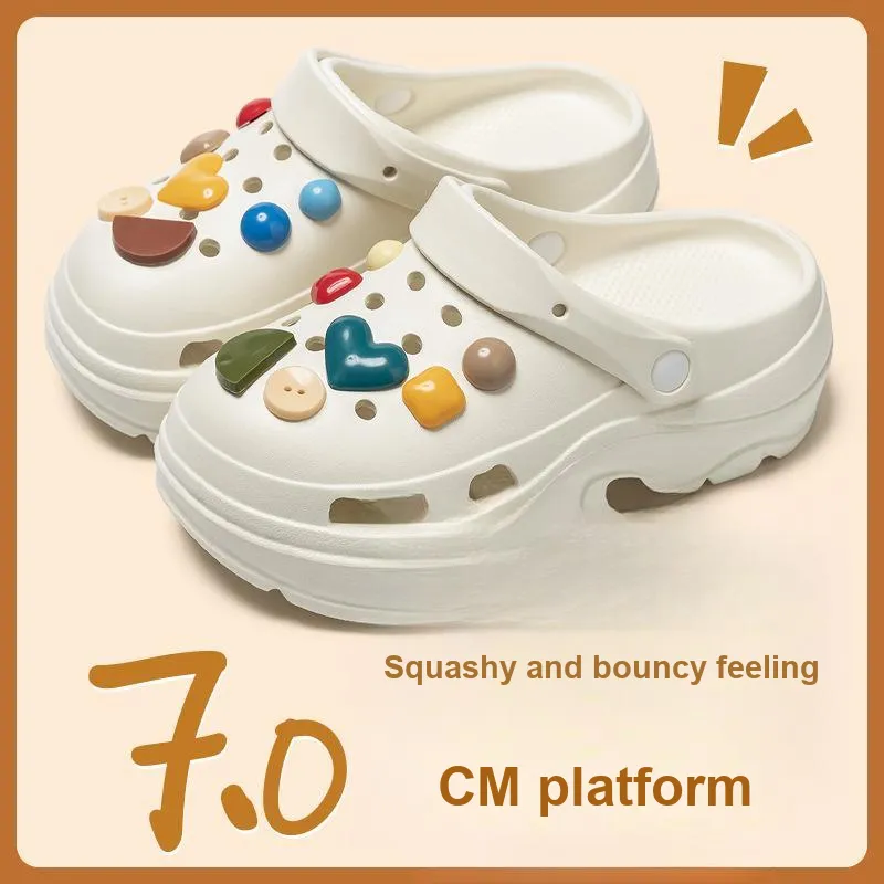 Love Of Wormwood Summer Slip Resistant Students' Eva Squashy And Bouncy Feeling Closed Toe Dormitory Home Slippers-25