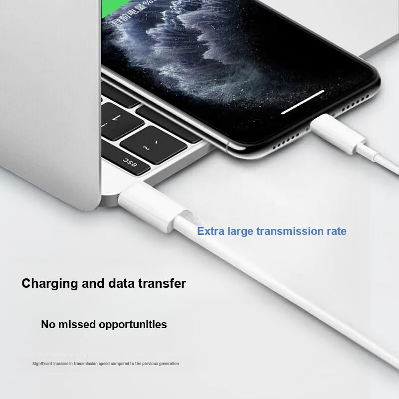 First Guard FYsj A To Lightning Type C To Lightning Compatible With Apple 6/7/13/8 Plus/X/XR Cables-9